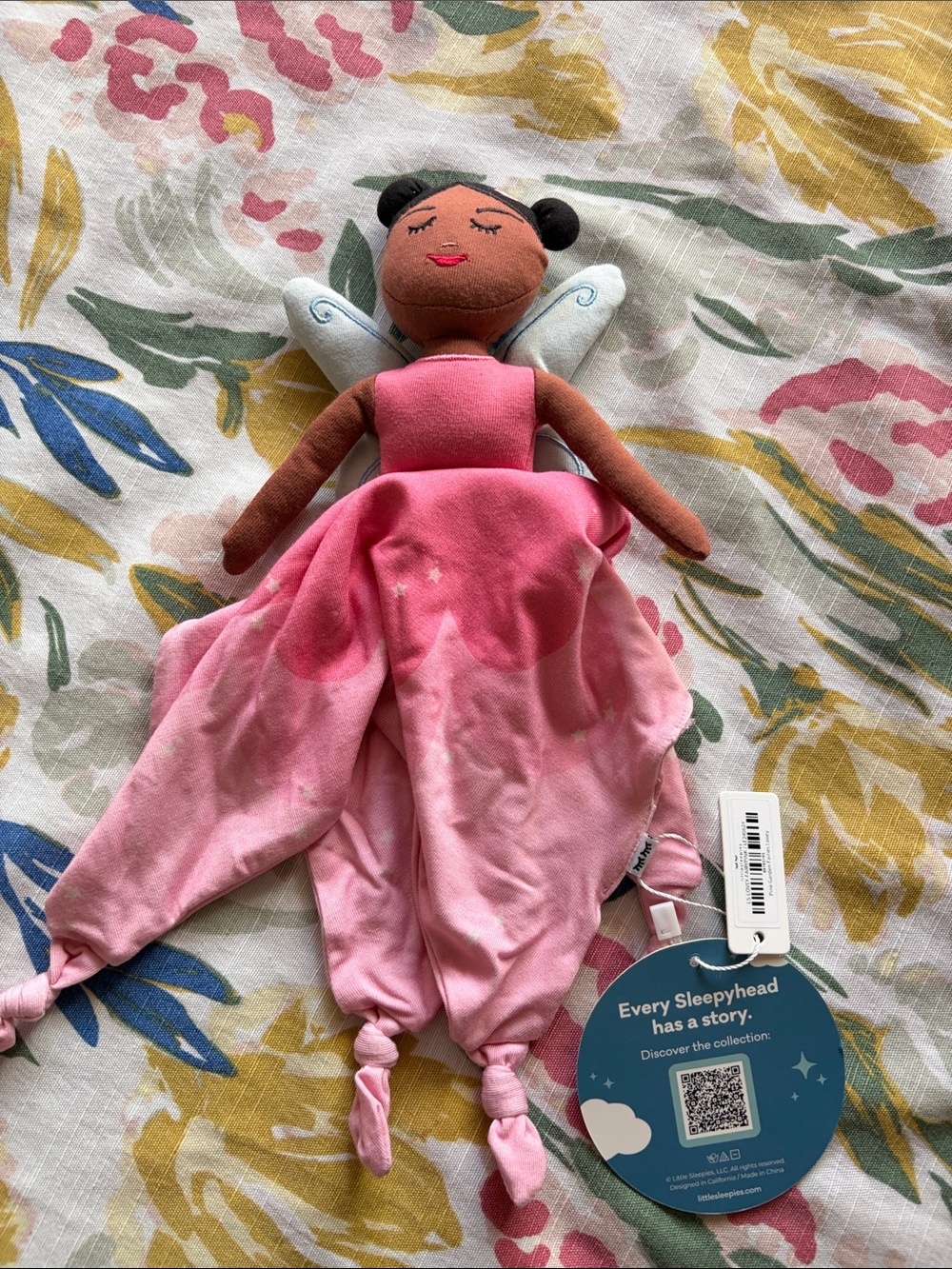 Little Sleepies Pink Fairy Comfort Doll